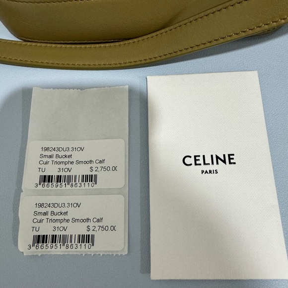 Celine Small Bucket Cuir Triomphe - Picture 11 of 13